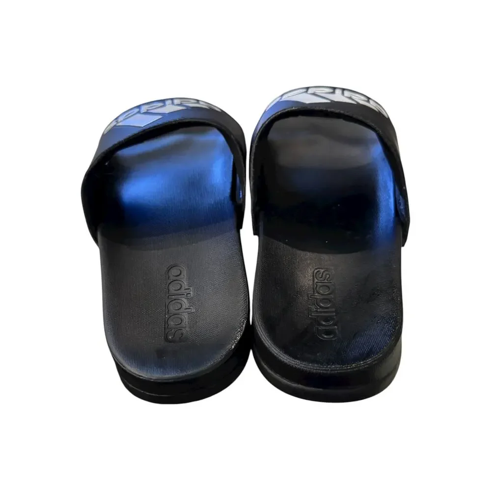 adidas Adilette Comfort Slides Core Black White Men’s 8 GY1945